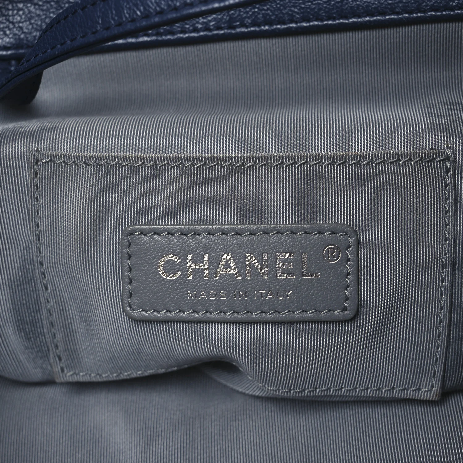 Calfskin Quilted Small Urban Spirit Backpack Blue