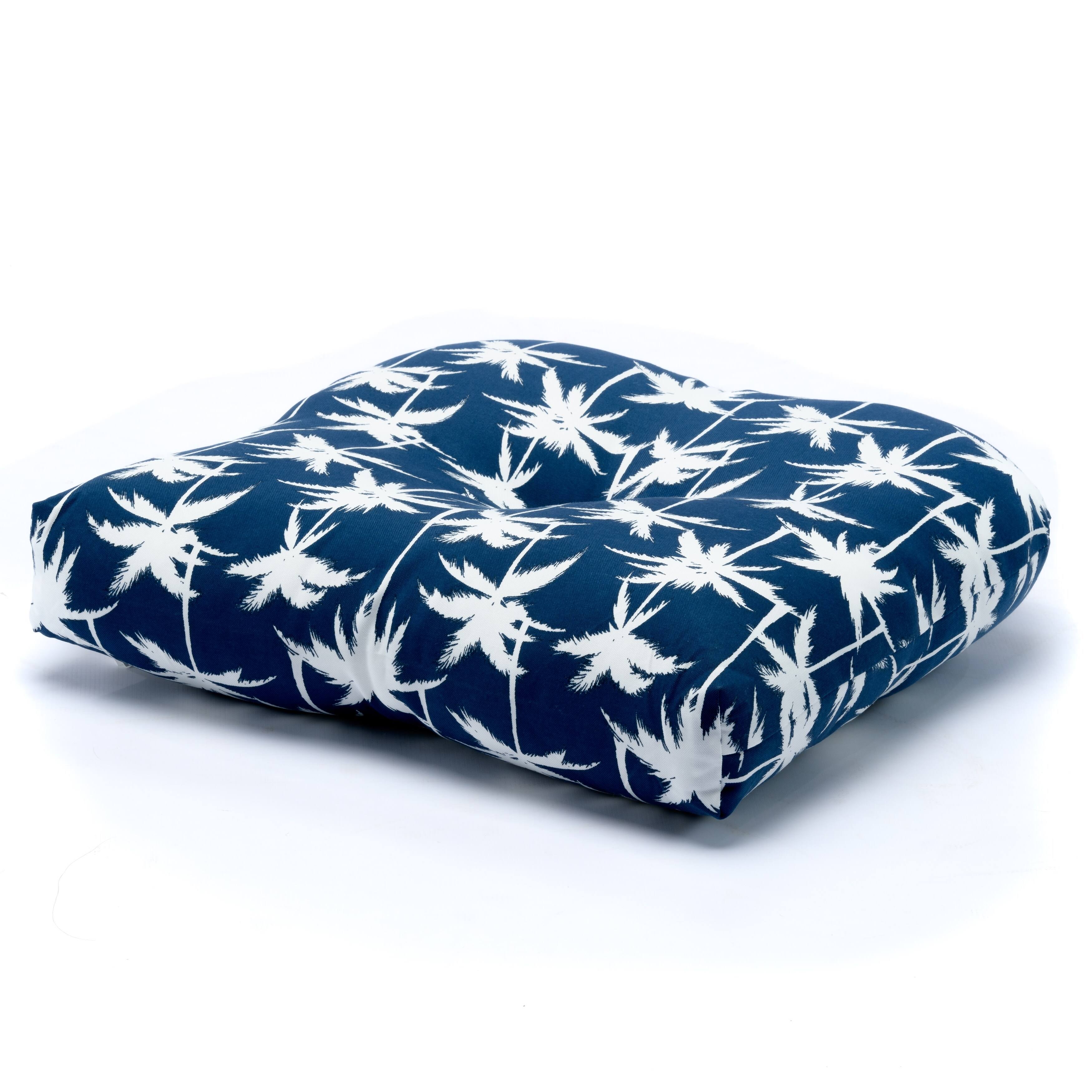 Terrasol Palmetto Outdoor Chair Cushion - Navy