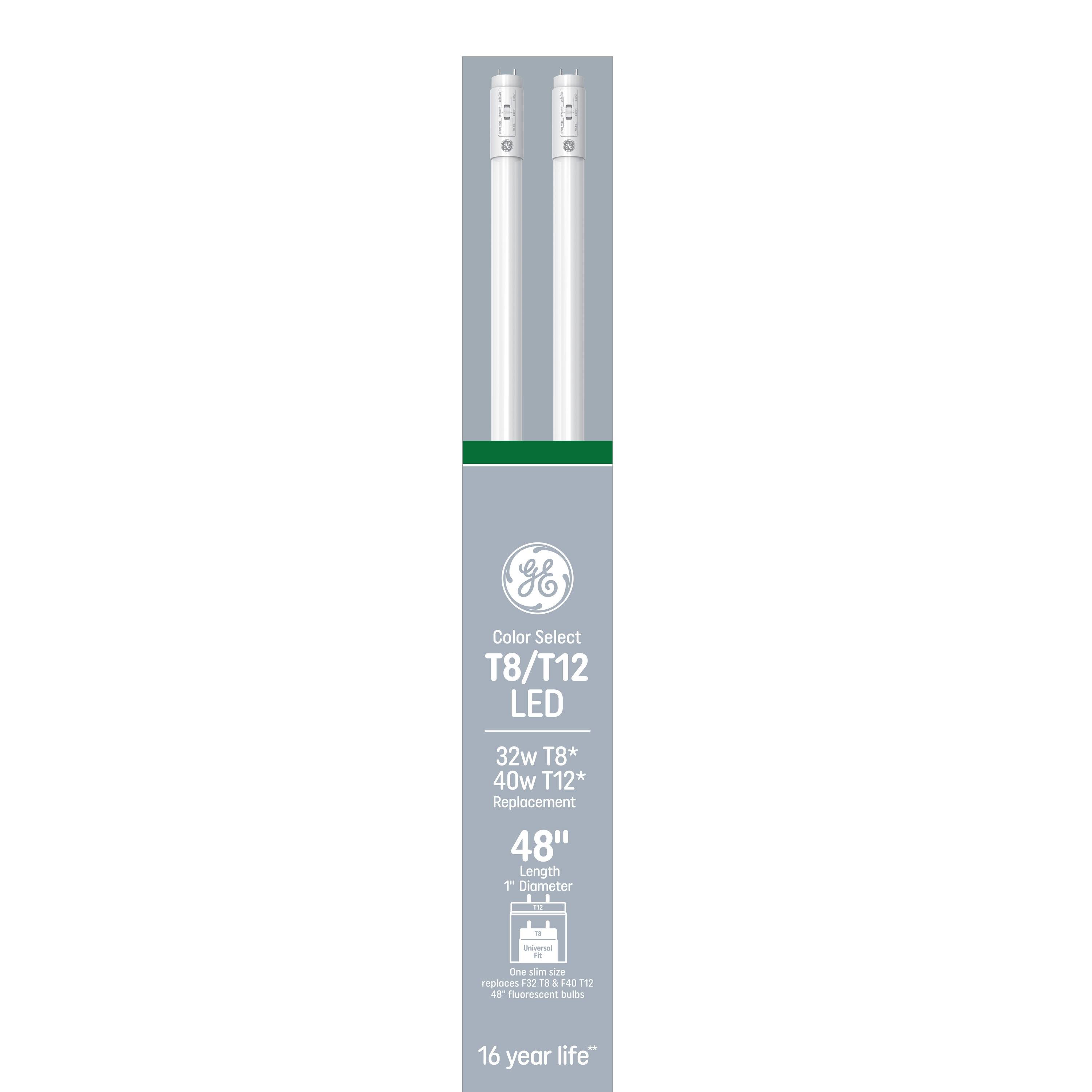 GE 2pk 15W T8 Bulb