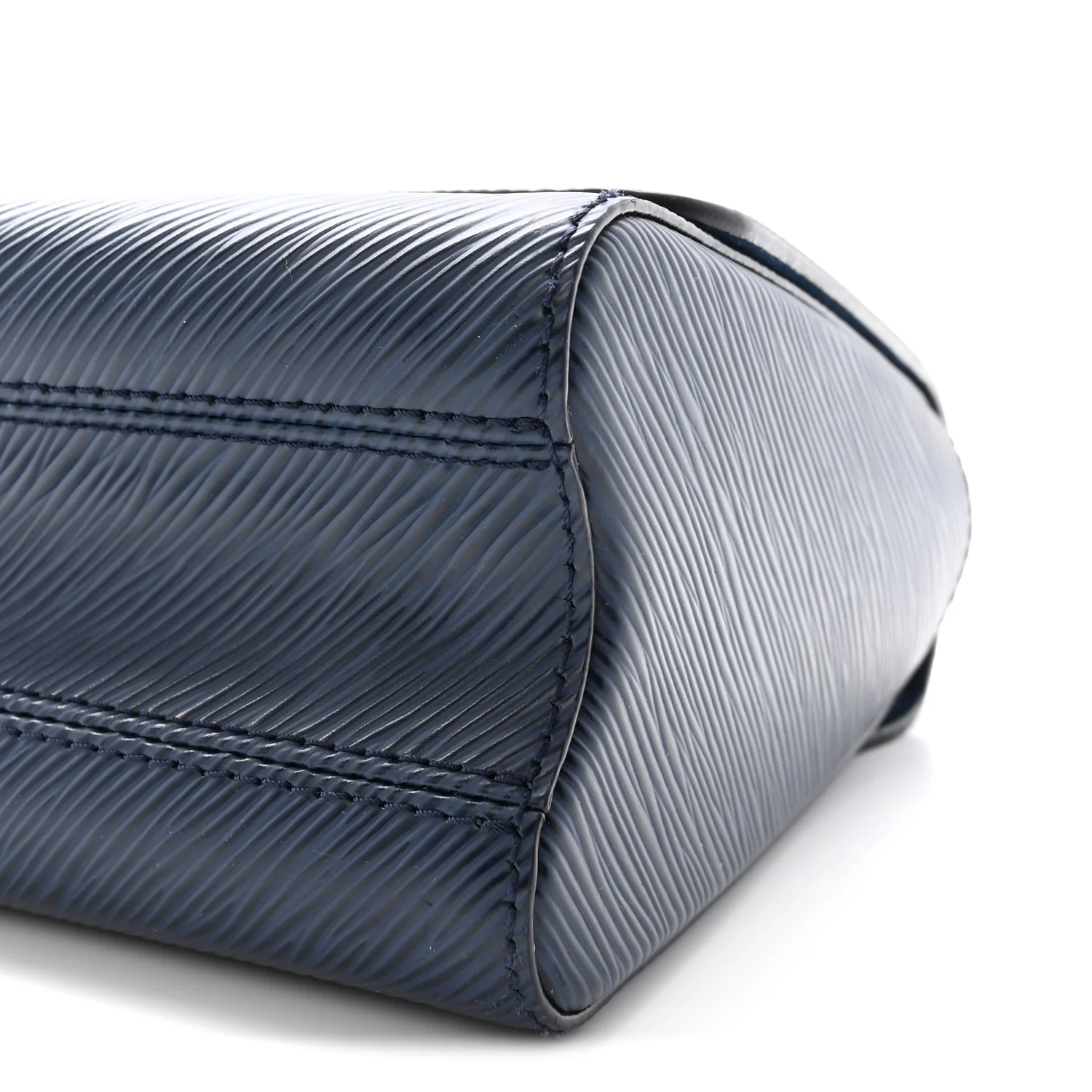 Epi Twist Shoulder Bag MM Indigo