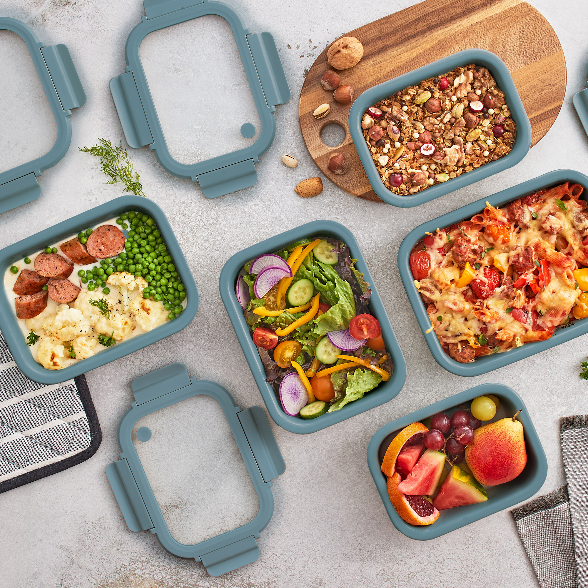 10-piece Ceramic Food Storage Set - Image 3