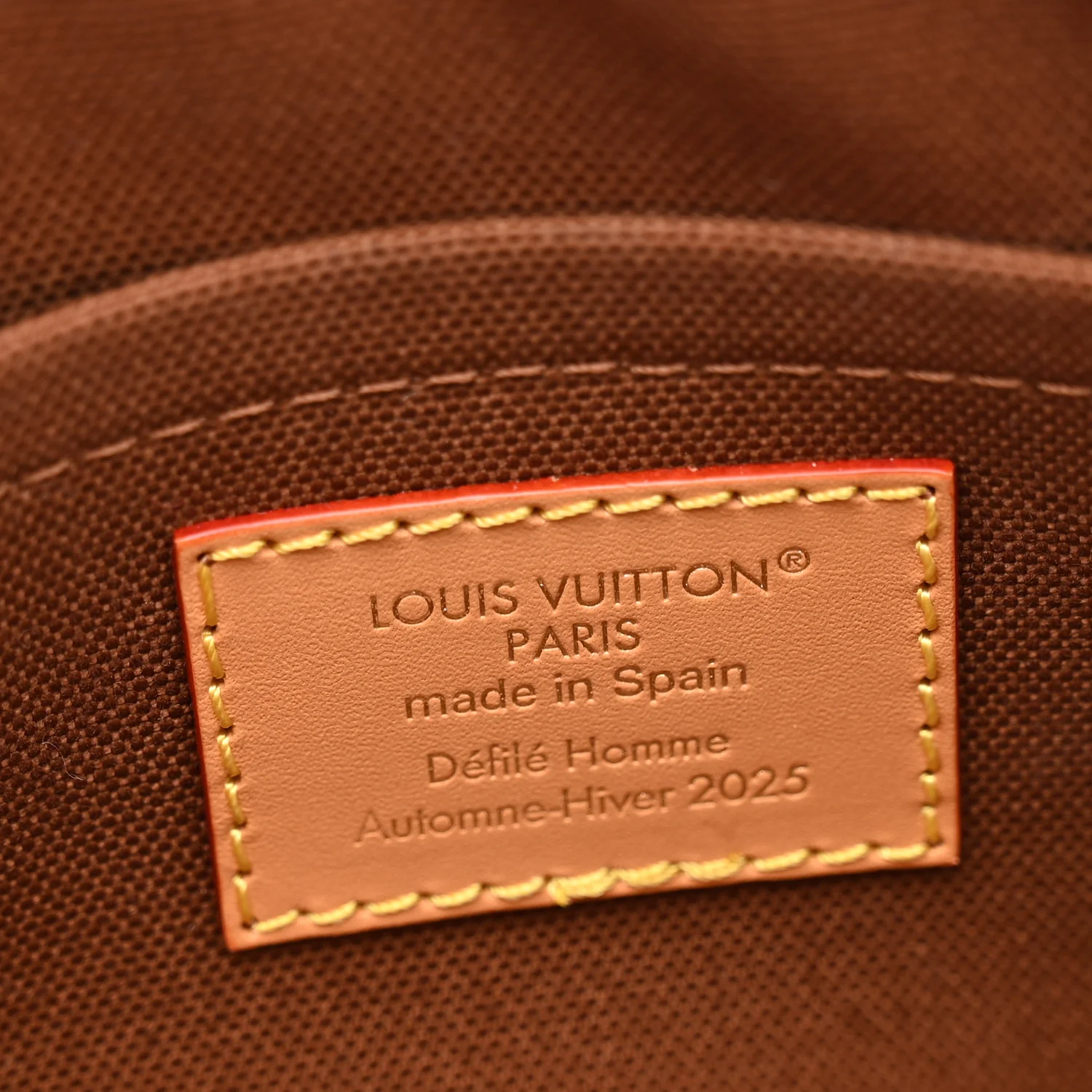 Monogram Landscape Trocadero Wearable Wallet Brown