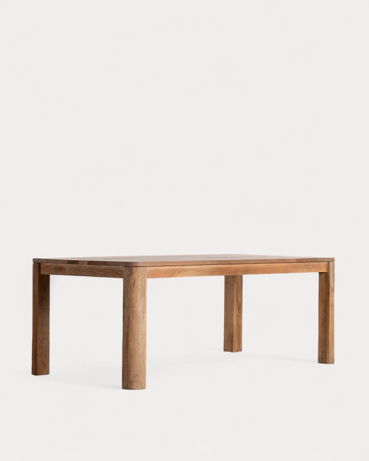 Valde - Mesa de Comedor Rectangular de Madera de Mango (200x100 cm) Valde