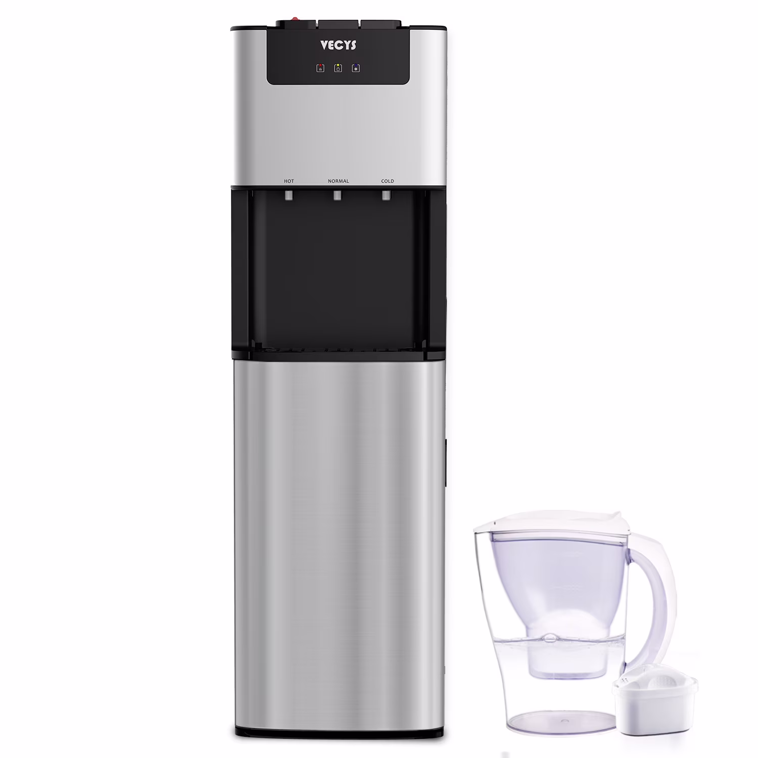Bottom Load 3 5 gal Self-clean Water Dispenser with Child Safety Lock
