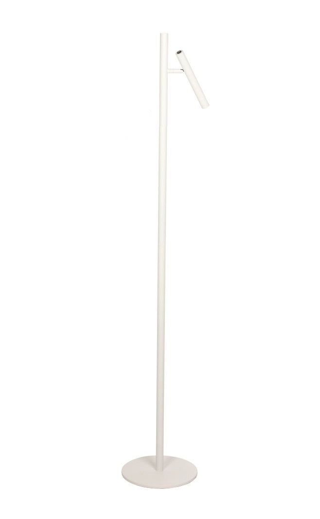 Freelight Freelight Vloerlamp Luogo Led 1-Lichts Wit incl. Dimmer