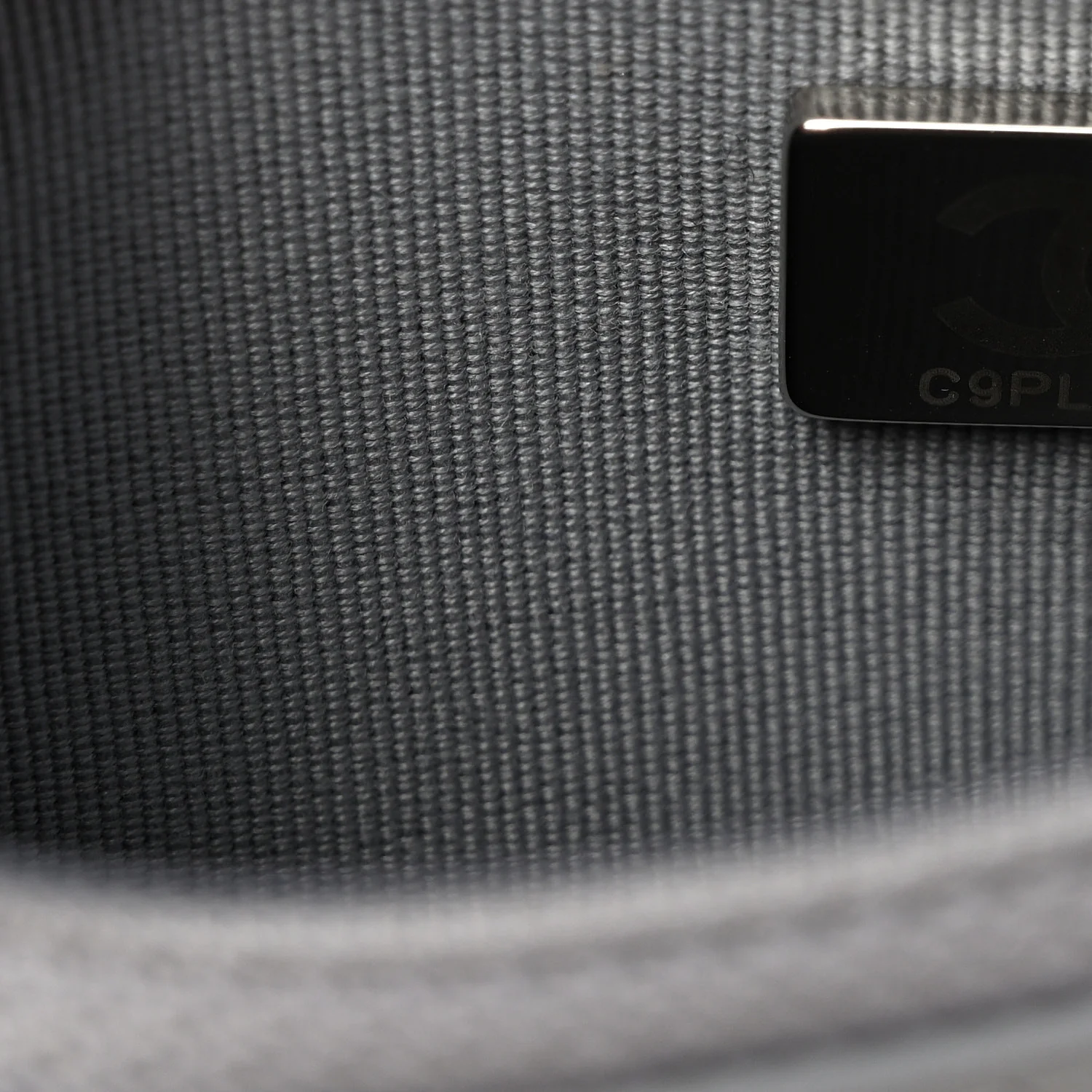 Caviar Quilted Boy Wallet On Chain WOC Grey