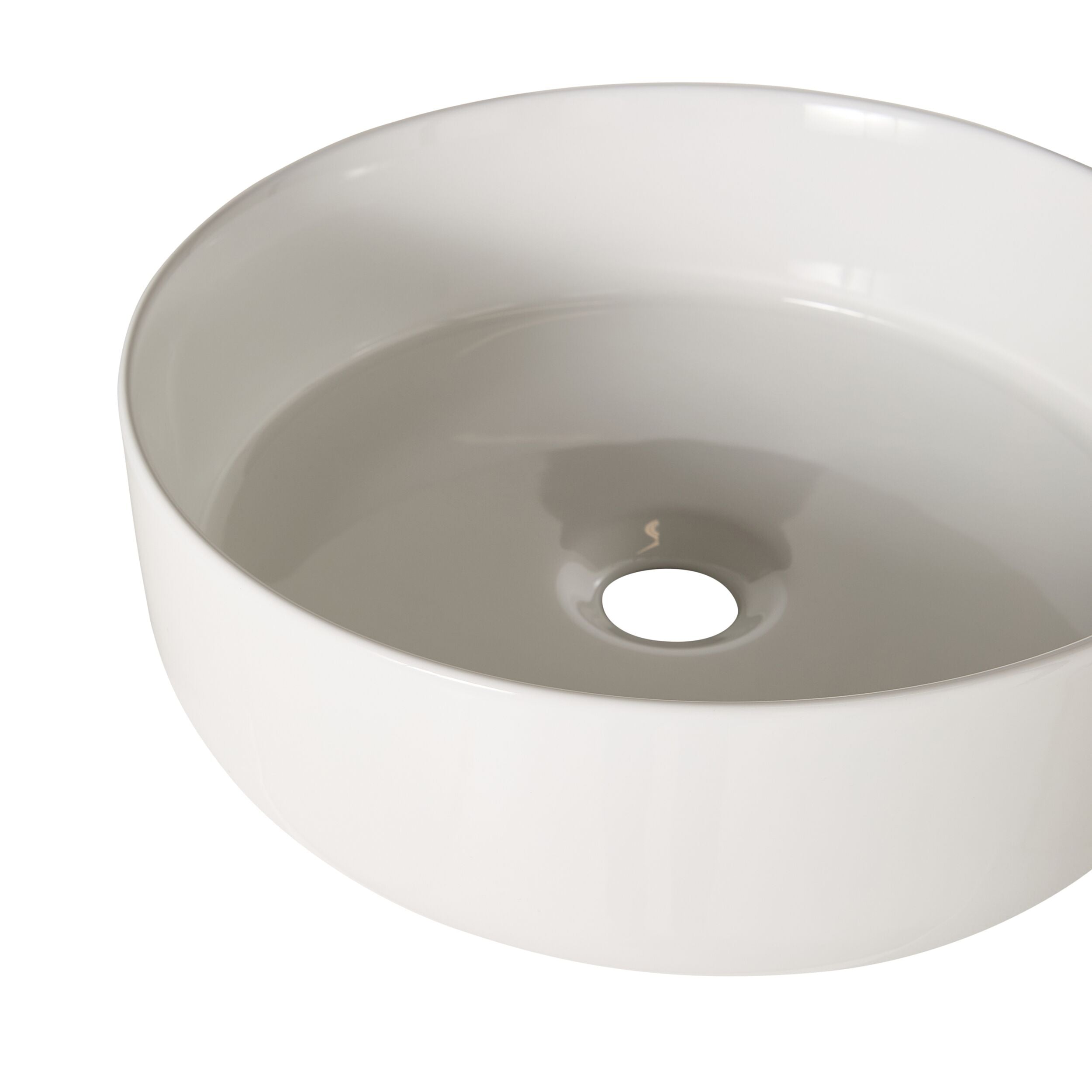Orson Round Ceramic Basin 360x360x120mm
