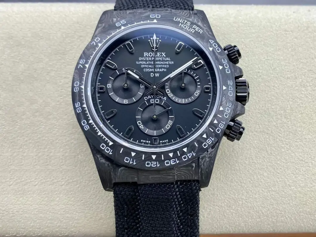 Rolex Daytona Cosmograph Diw Custom Version Noob Factory Black Dial