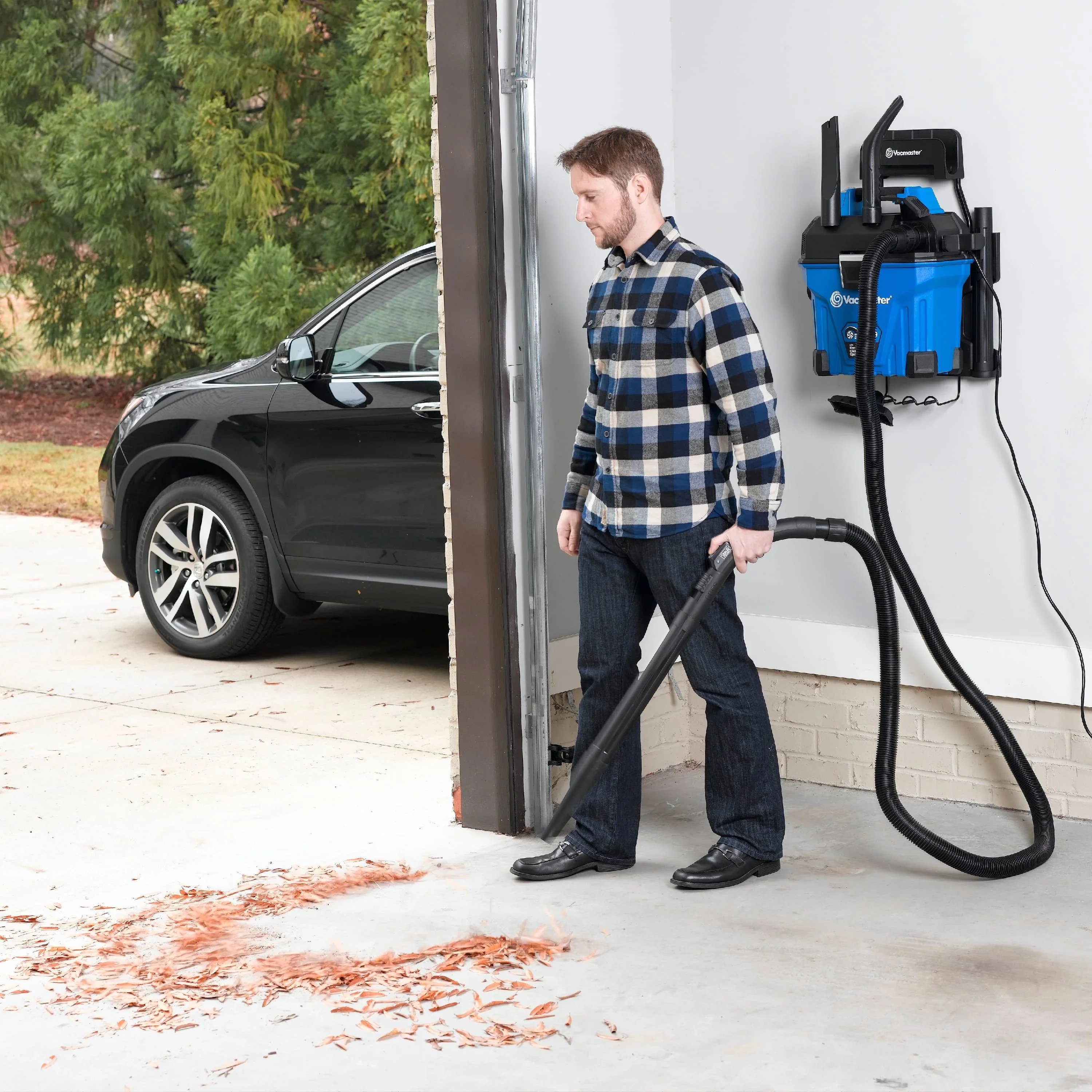 Vacumaster 5 Gallon Remote Control Wall Mount Wet/Dry Vacuum Tank