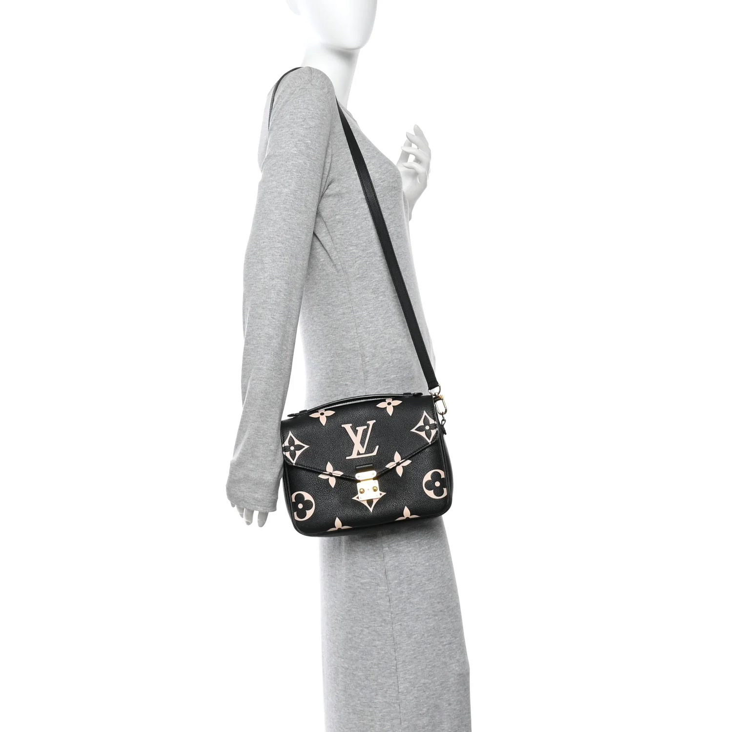 Empreinte Monogram Giant Pochette Metis Black Beige