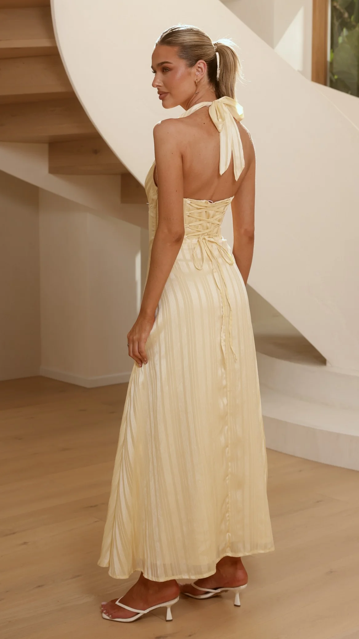 Lina Maxi Dress - Yellow