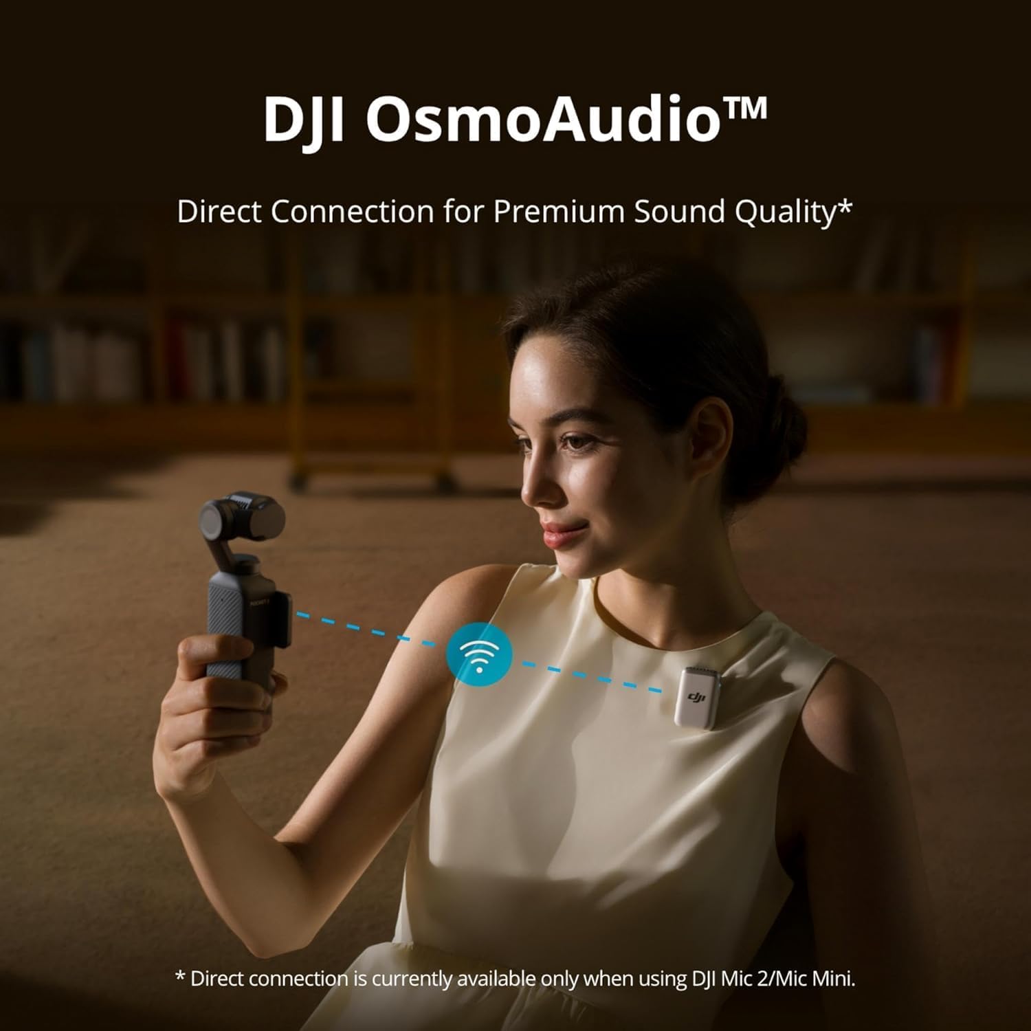 DJI Osmo Pocket 3 Vlogging Camera with 1'' CMOS & 4K/120fps Video  3-Axis Stabilization  Fast Focus  Face/Object Tracking  Rotatable Touchscreen Bundle with Deco Gear 2 Lapel Microphones + 128GB Card