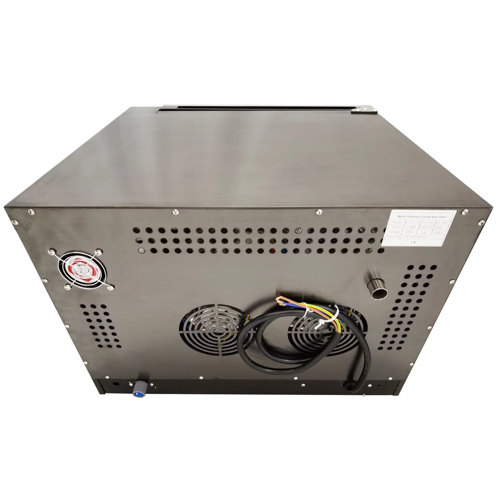 60 L Commercial Countertop Convection Spray Oven 4 Racks Hot Air Circulation Electric Oven 220V