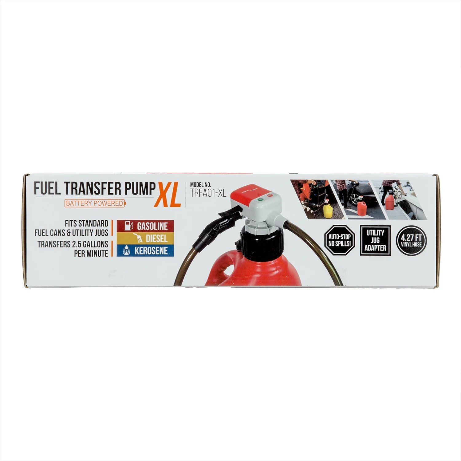 TRFA01-XL Utility Jug Battery Powered Fuel Transfer Pump (Pump Only) - Image 3