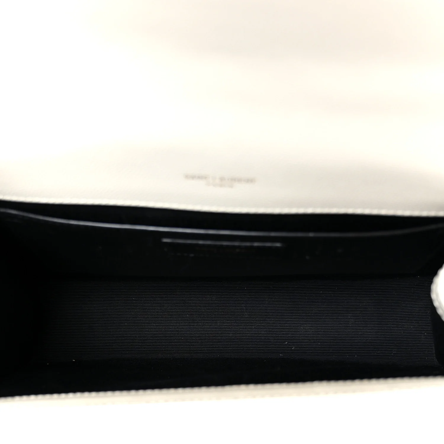 Grain De Poudre Textured Mixed Matelasse Medium Triquilt Monogram Satchel Crema Soft