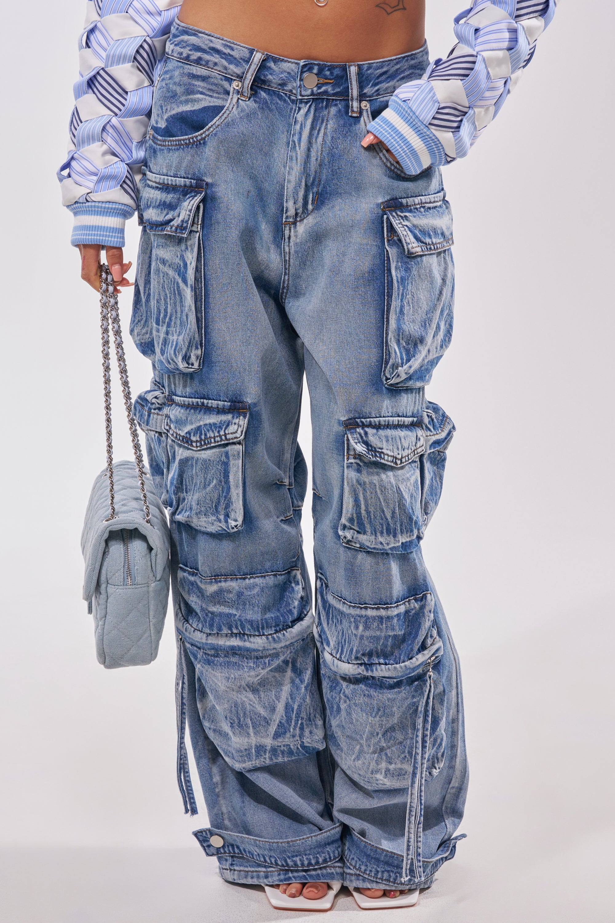 EASY ENOUGH CARGO DENIM - Akira Store