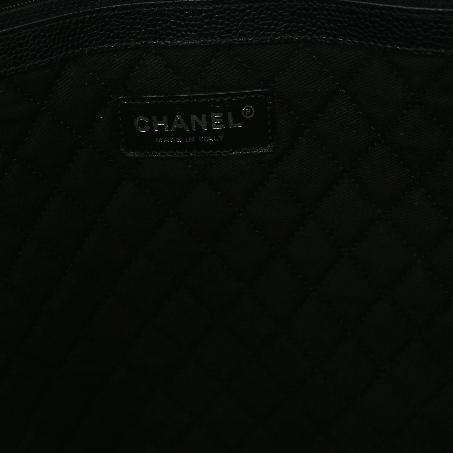 Coated Canvas Coco Small Tote Black