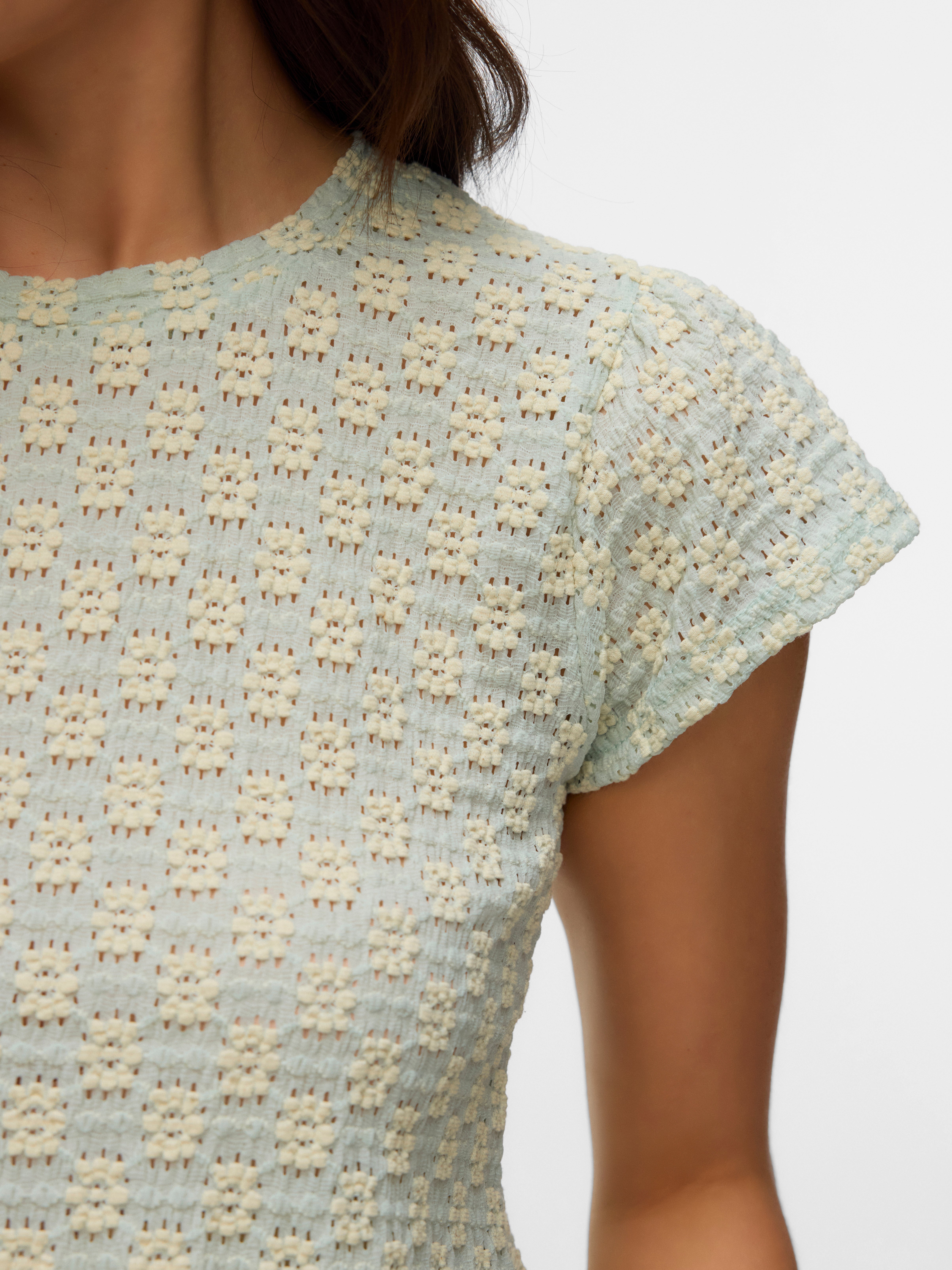 VERO MODA® Regular Fit Round Neck Top