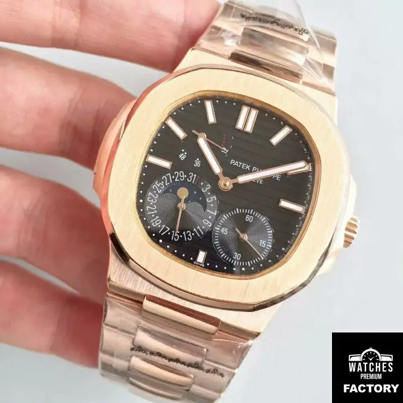 Patek Philippe Nautilus Moonphase 5712R-001 Black Dial