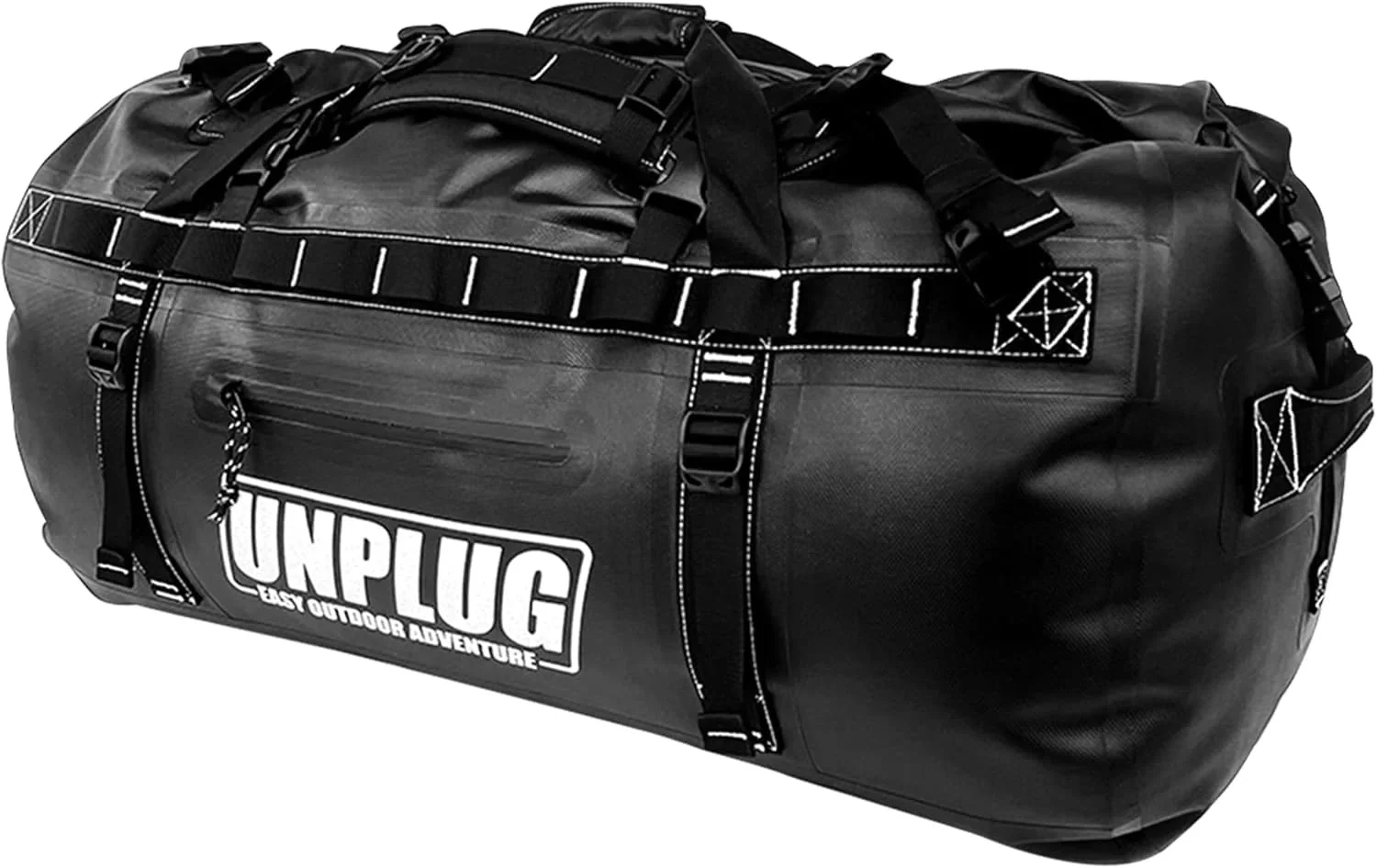 Ultimate Adventure Bag -1680D Heavy Duty Waterproof Travel Duffel Bags for Camping, Motorcycle Dry Bag, Waterproof Bags for Boating,…