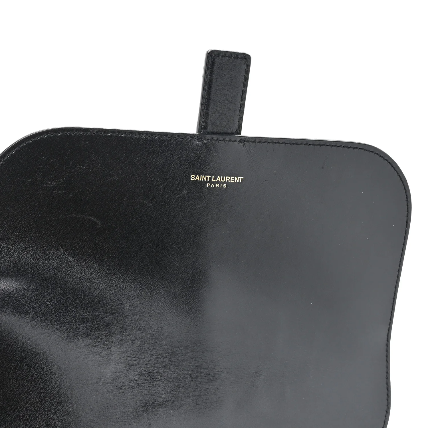 Suede All-Over Monogram Small Le Monogramme Satchel Black