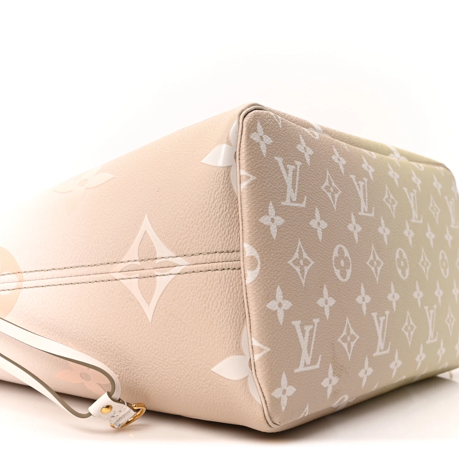 Monogram Giant Spring In The City Neverfull MM Sunset Kaki
