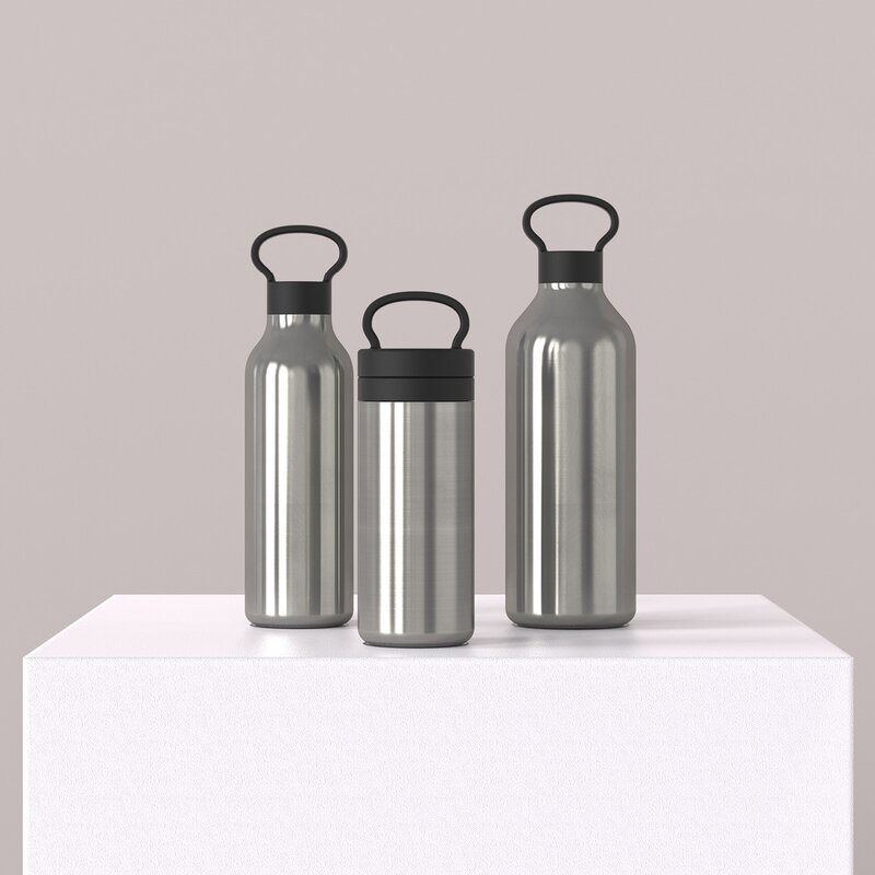 Tabi termoflaske 1L steel