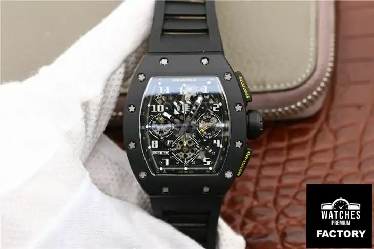 Richard Mille RM-011 KV Factory Black Case