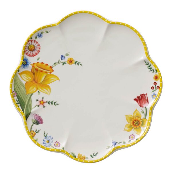 Spring Awakening tallerken 22 cm flerfarget