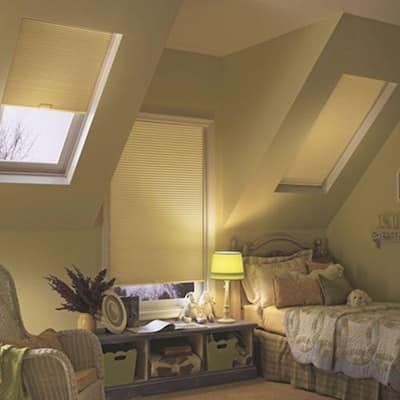 Blackout Cordless Cellular Skylight Shades