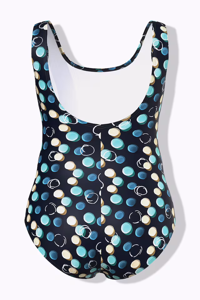 Bubble Print One Piece Swimsuit