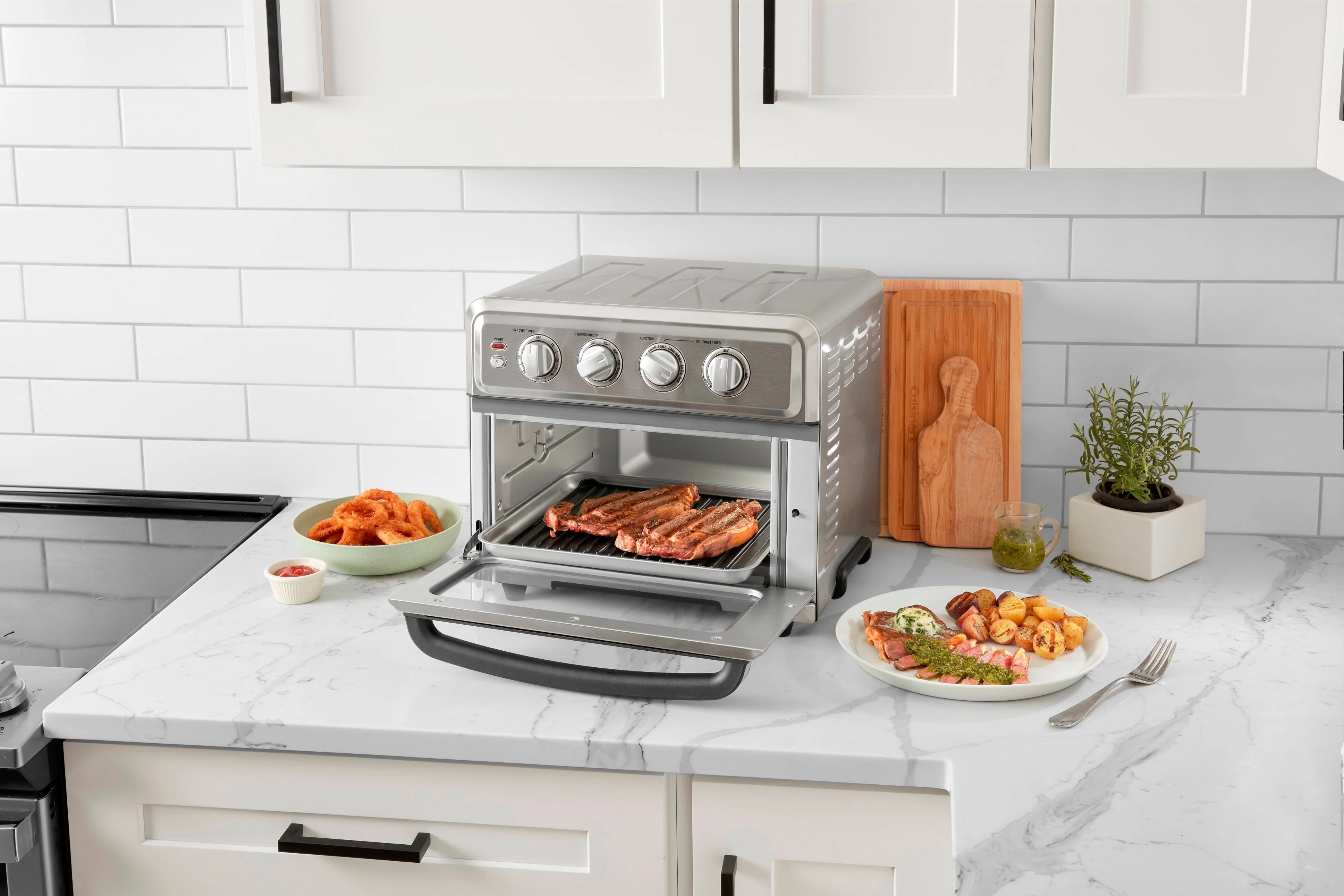 Cuisinart C Air Fryer Toaster Oven with Grill C Stainless Steel