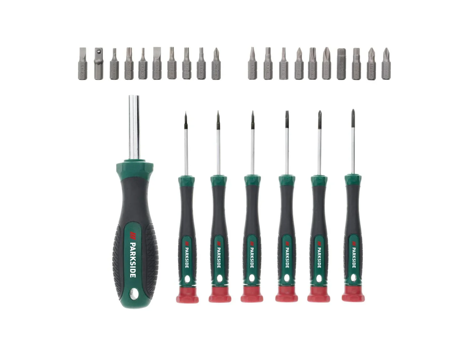 PARKSIDE Set de tournevis, 37 pices