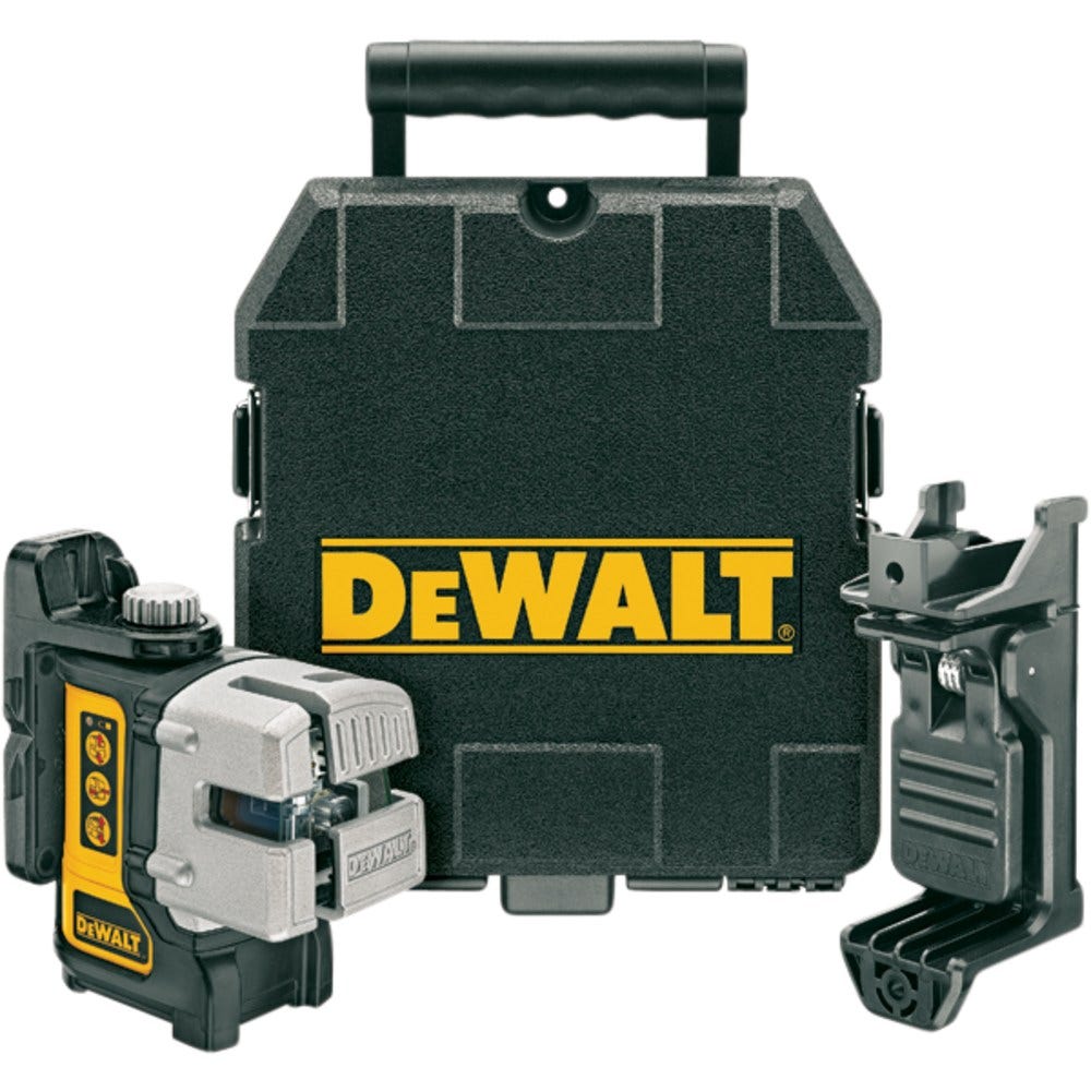 Niveau laser multiligne DEWALT, faisceau rouge DW089K-XE