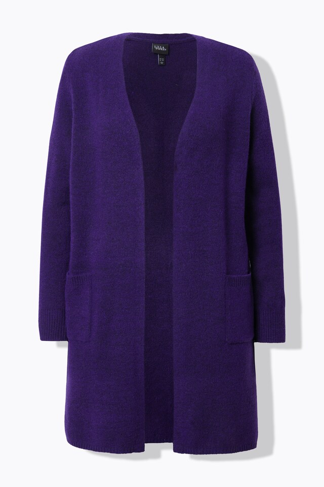 Oversized Open Shape Long Sleeve Cardigan
