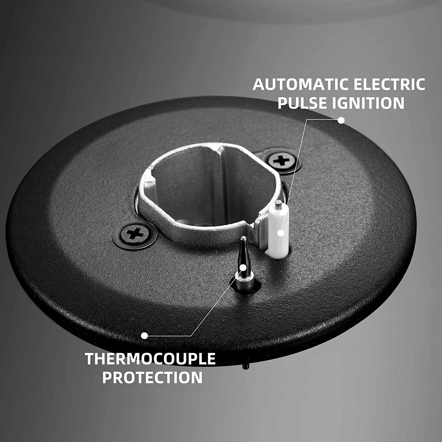 Gas Cooktop 12 inch Bulit-in Gas Stove Top 2 Burners NG/LPG Convertible Dual Burners - Image 10