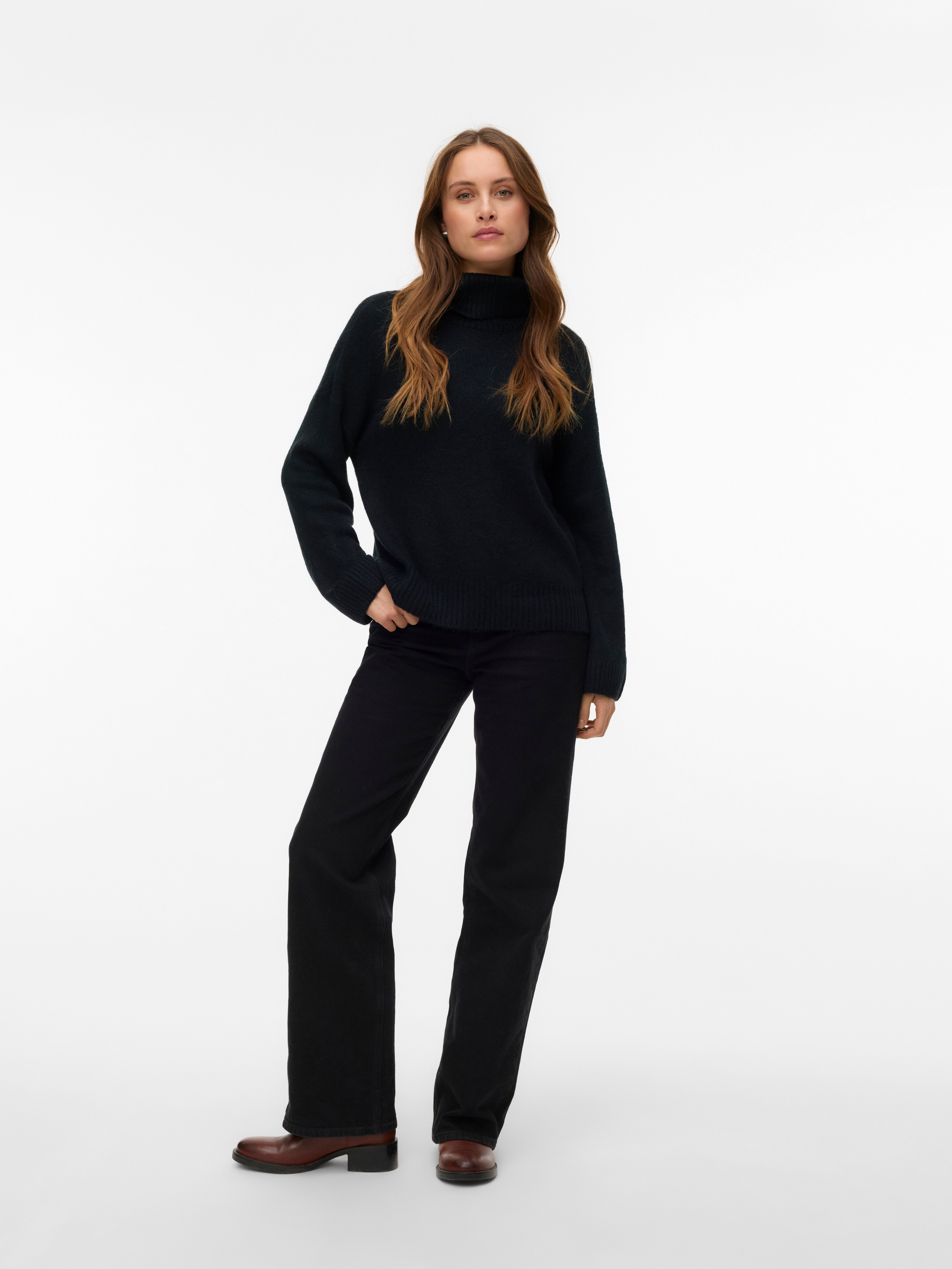 VERO MODA® VMLEFILE Knitted pullover