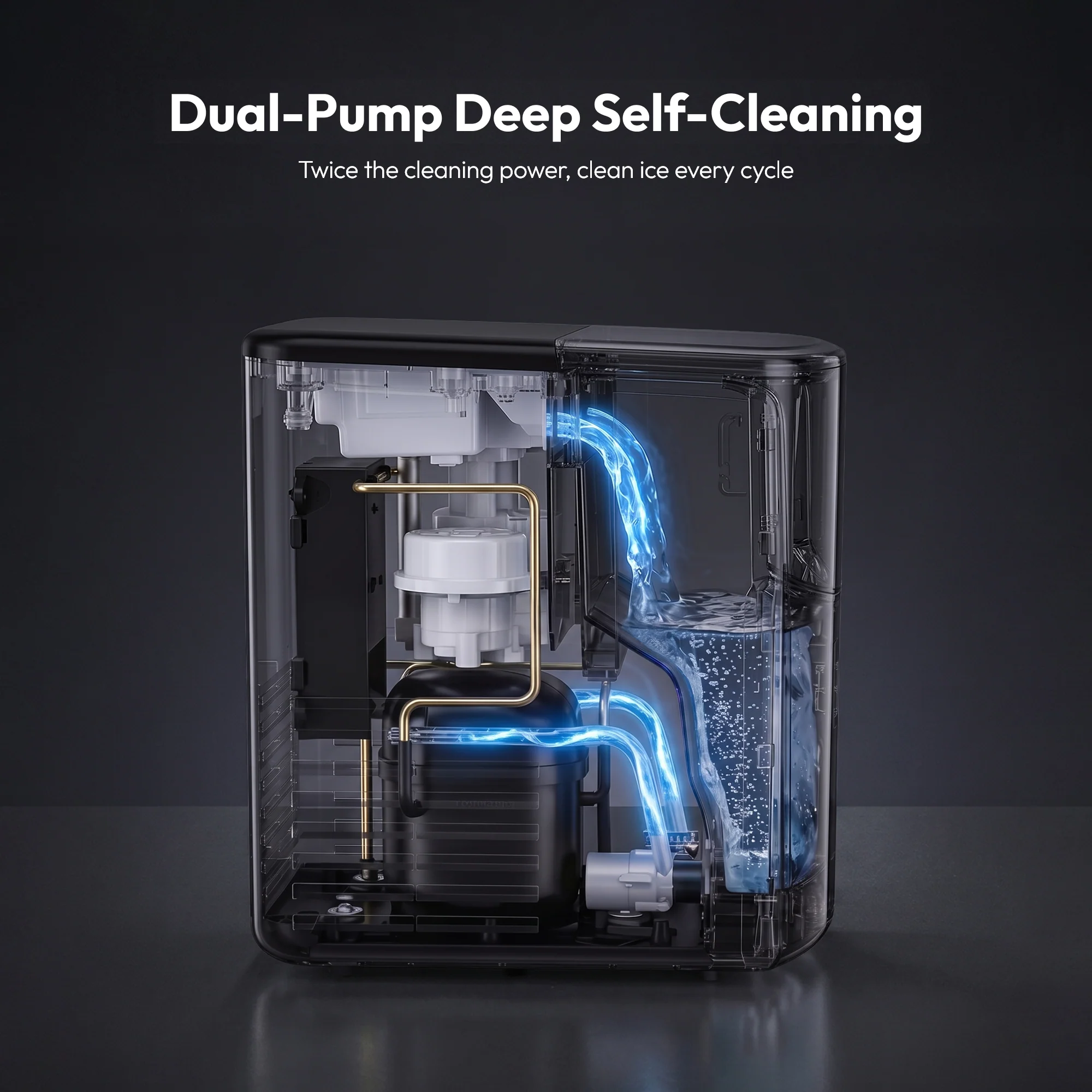 Euhomy Pearl L1 Max Nugget Ice Maker