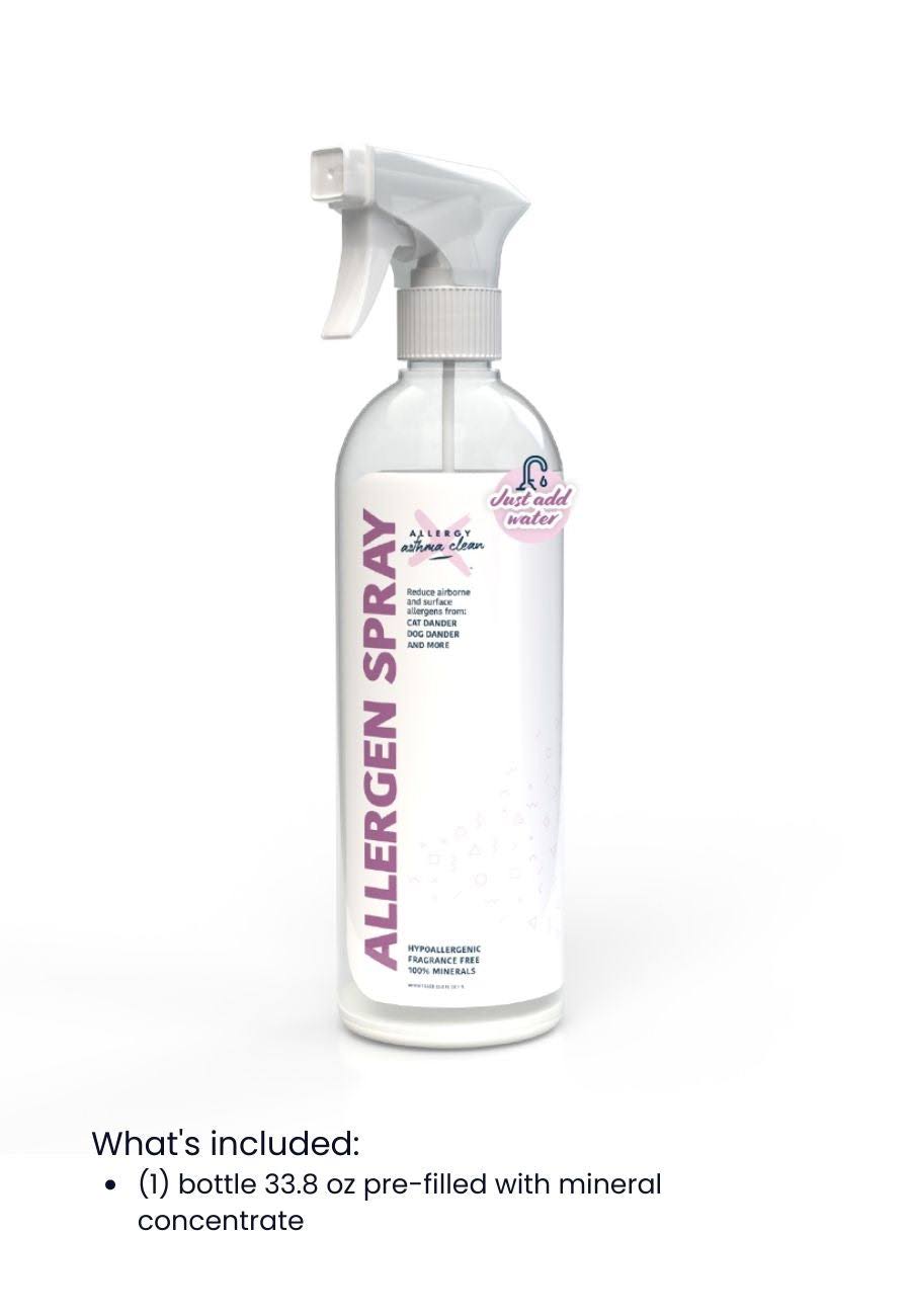 Allergy Asthma Clean Allergen Spray Pet Dander Dust