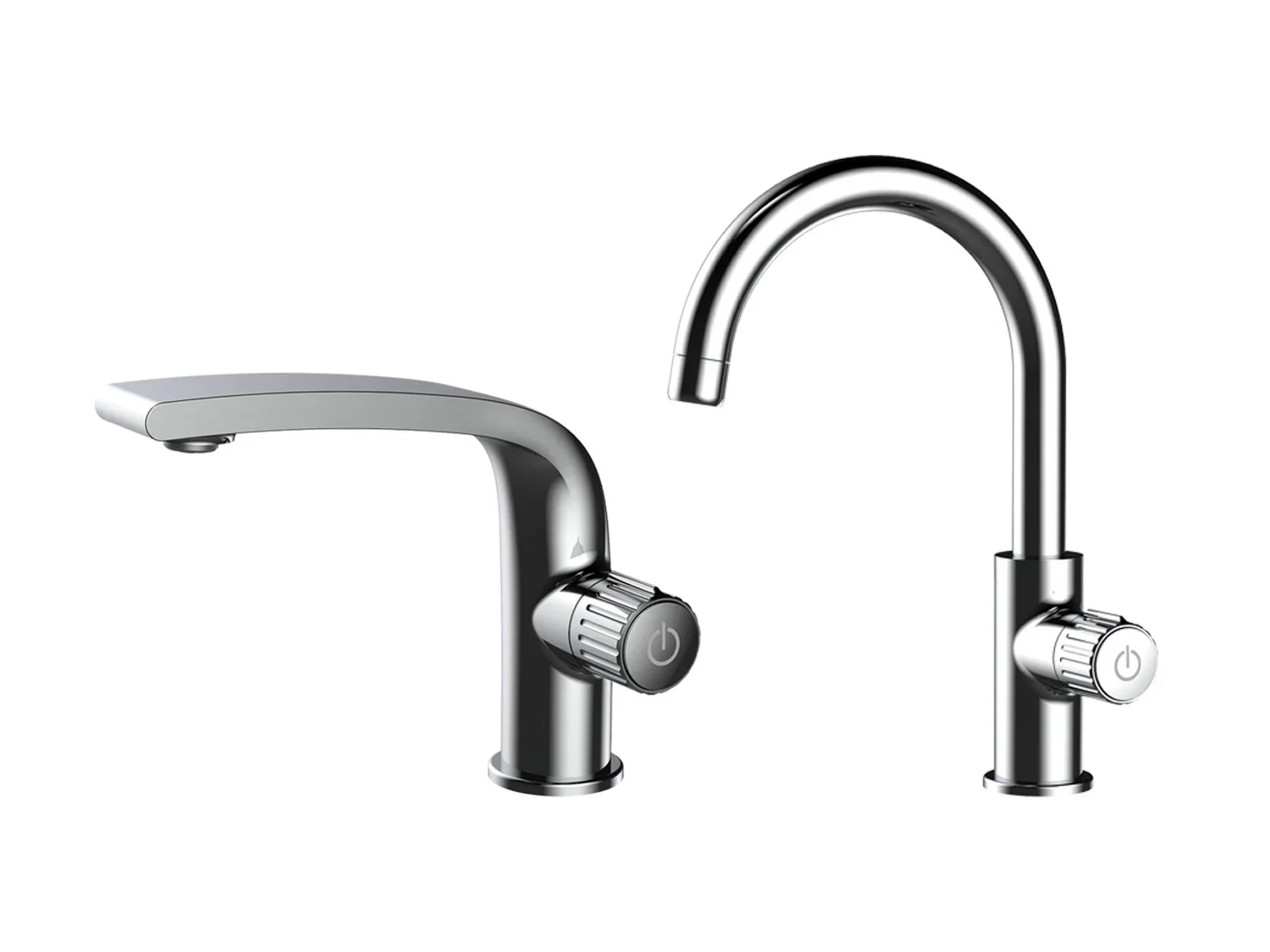 Duschwell Mitigeur de lavabo de salle de bain Basic, avec mousseur Neoperl