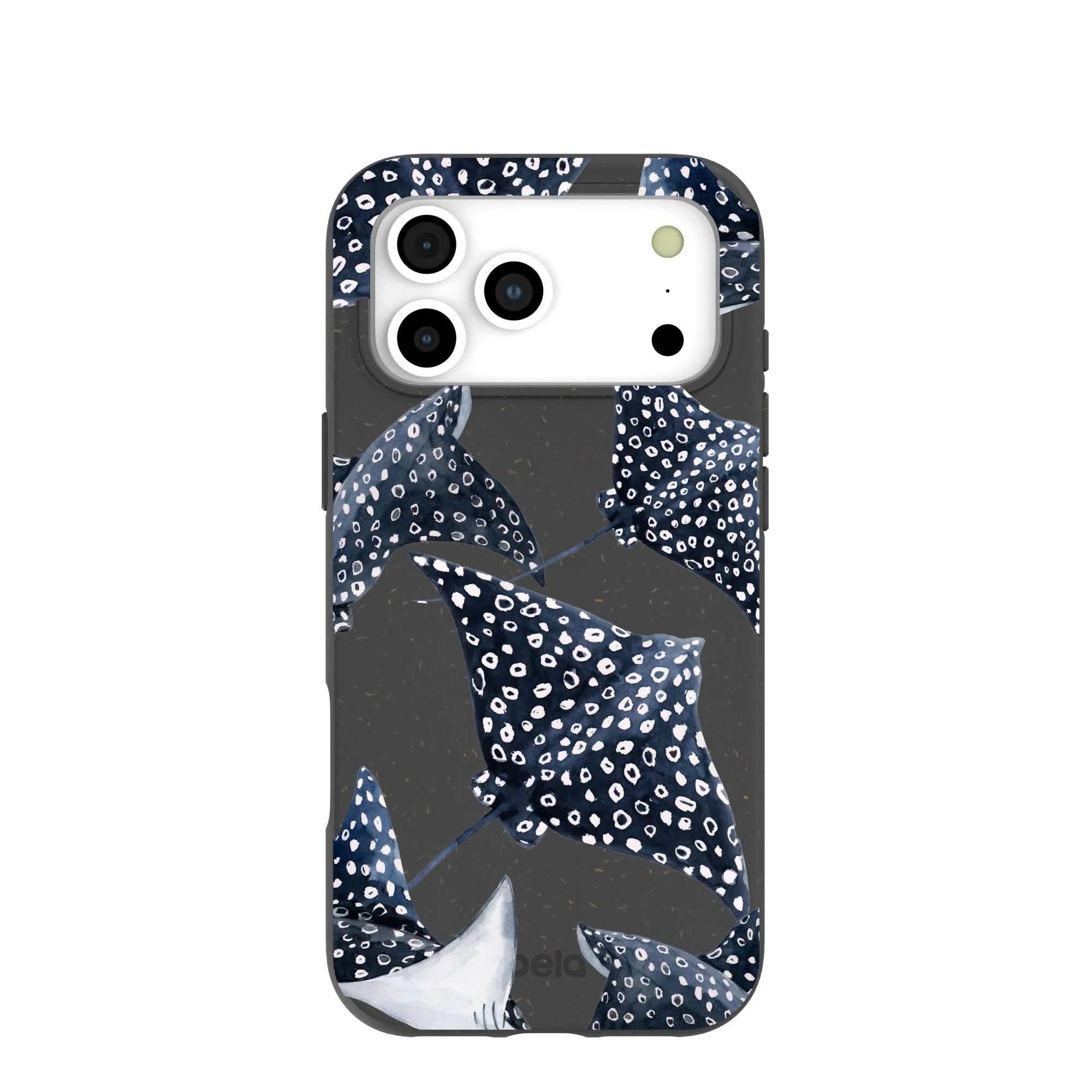 Black Midnight Rays iPhone 17 Pro Max Case