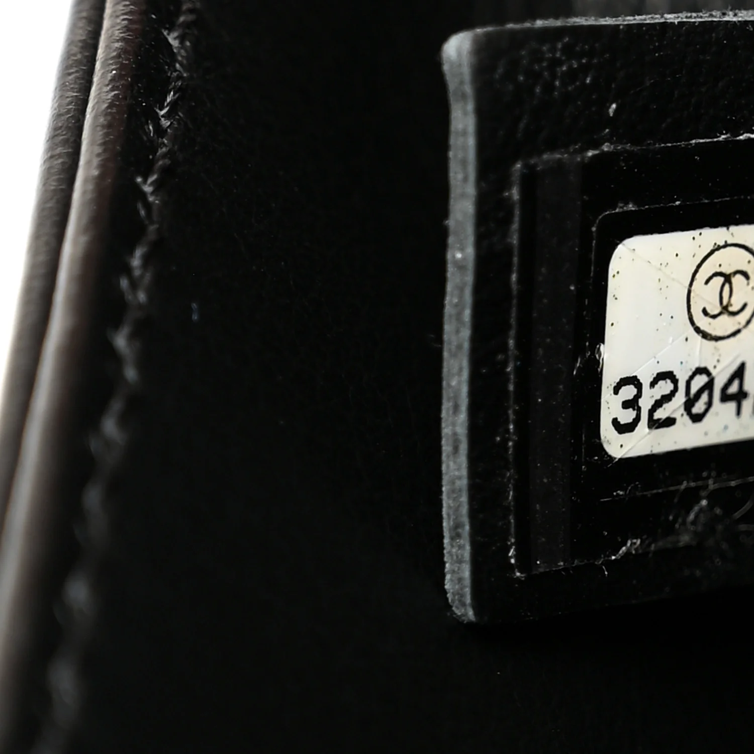 Calfskin Quilted CC Uniform Flap Belt Bag Black