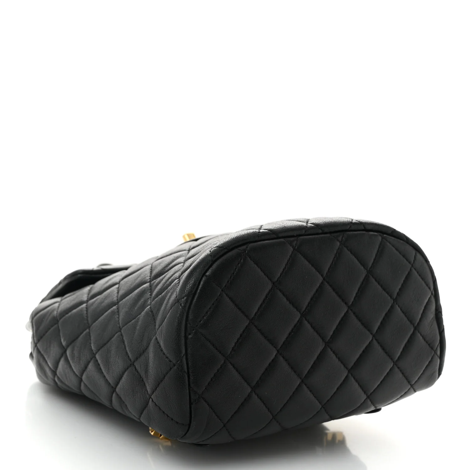 Lambskin Quilted Mini Urban Spirit Backpack Black