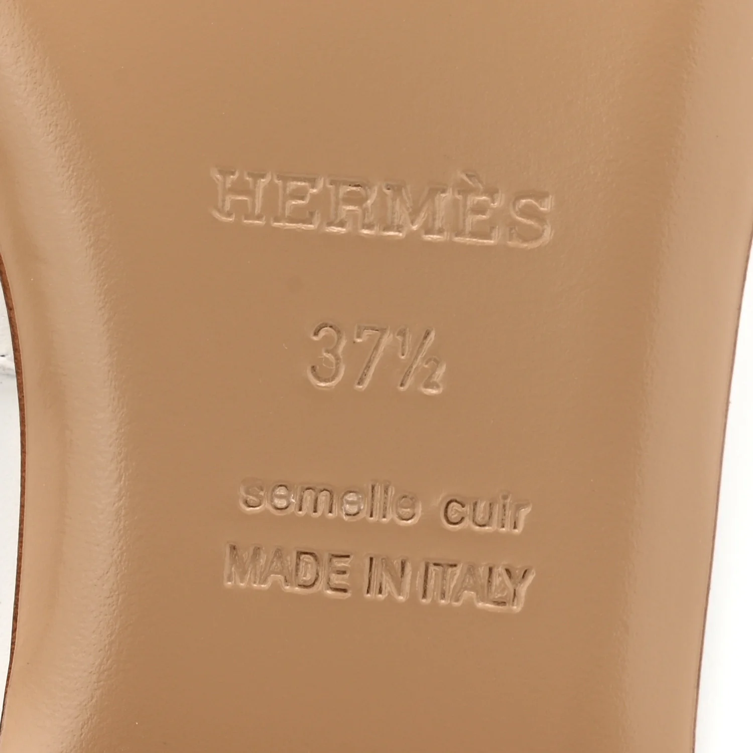 Calfskin Oz Mules 37.5 White