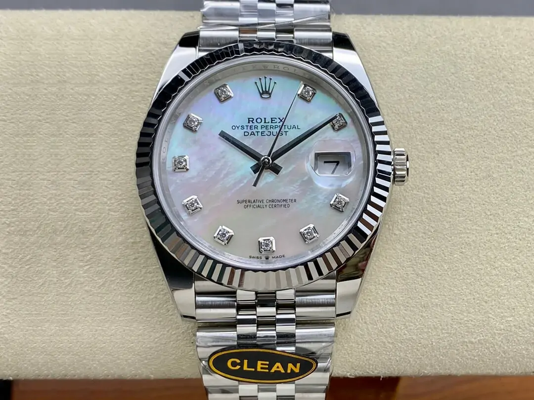 Rolex Datejust M126334-0020 Clean Factory Diamond-set Dial