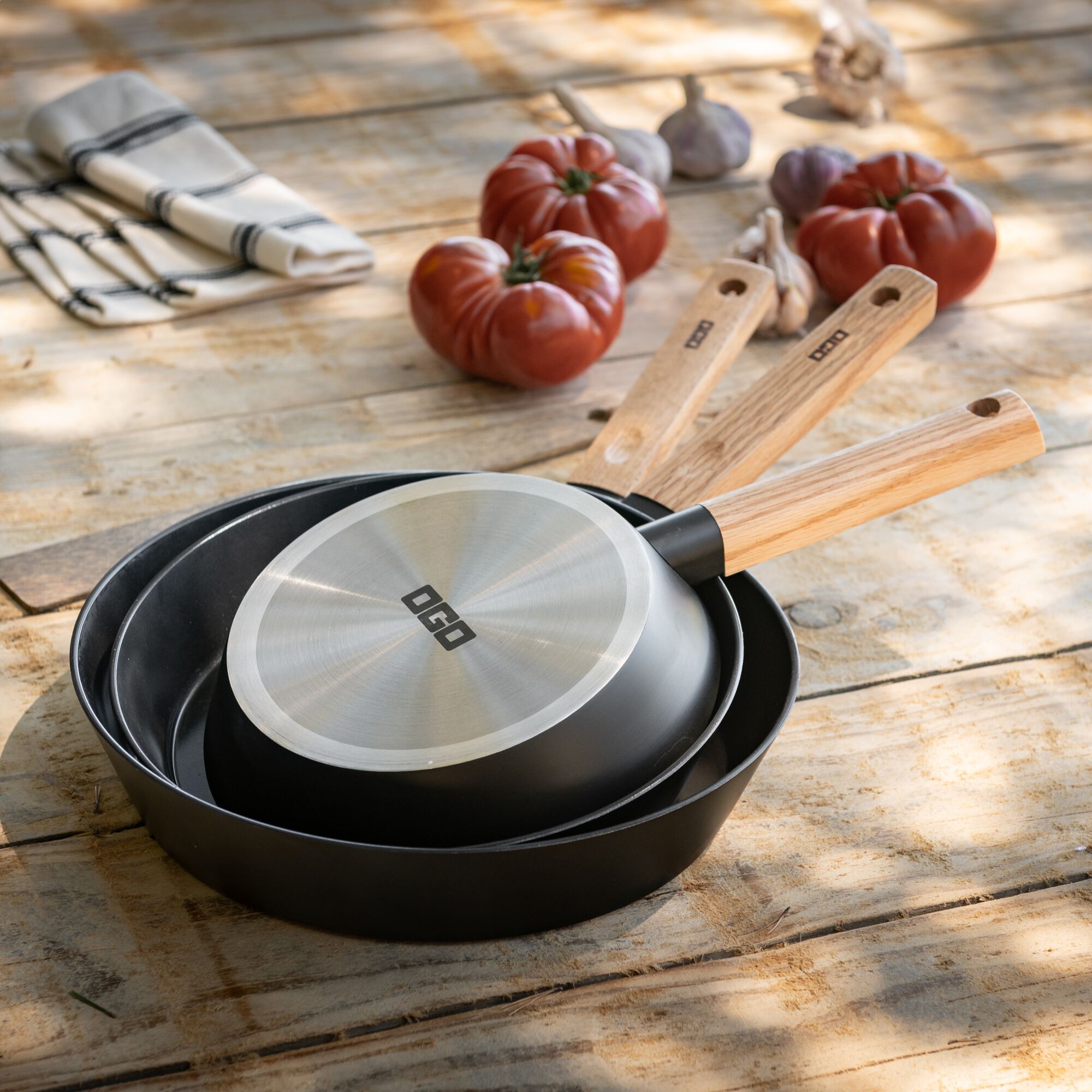 ECTOR - Poêle en aluminium D20cm - noir