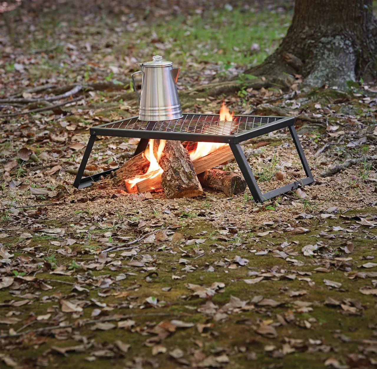 Trail Heavy-Duty Camp Over-fire Grill, 24 x 16