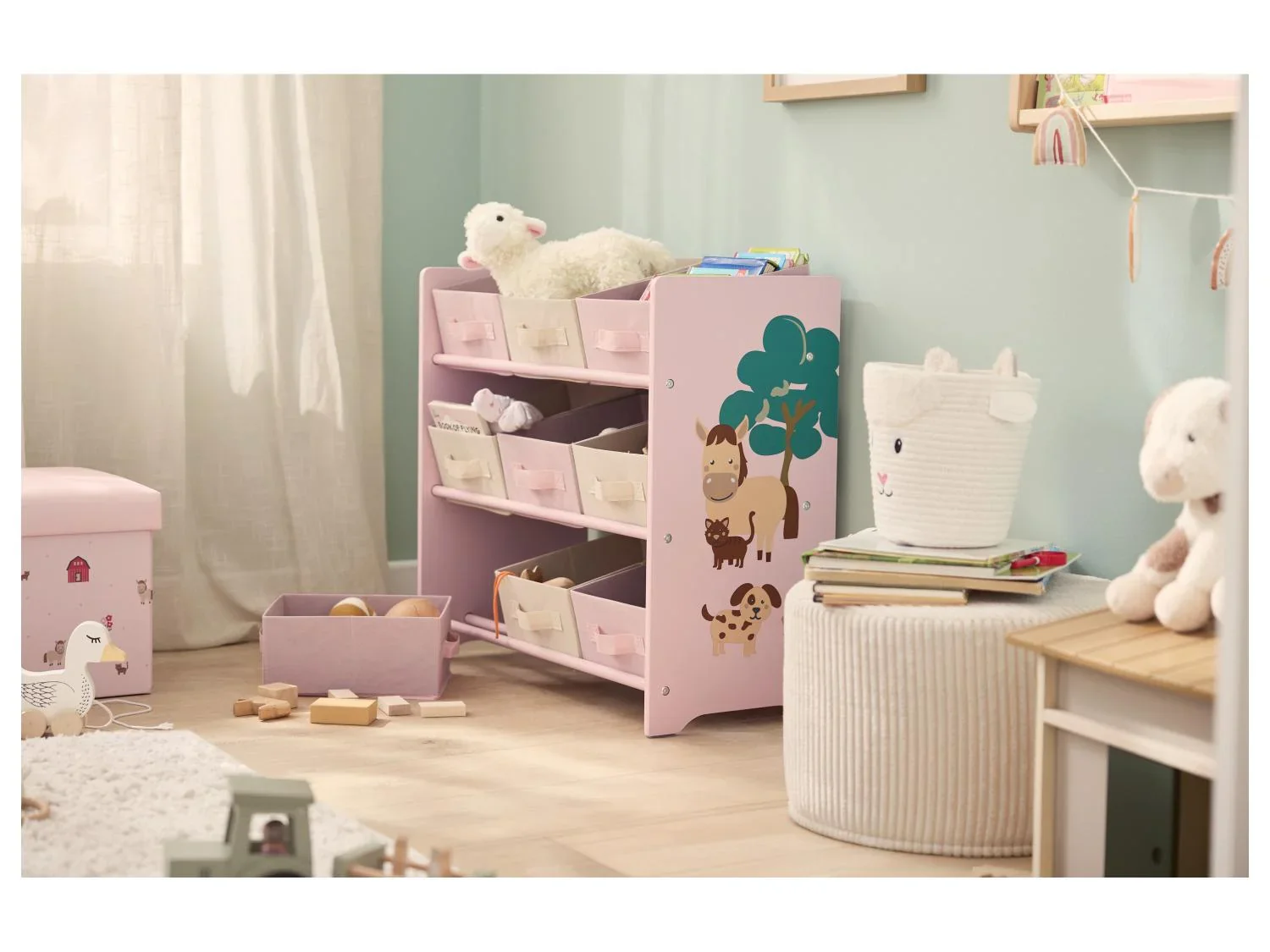 LIVARNO Meuble de rangement, 65 x 62 x 30 cm