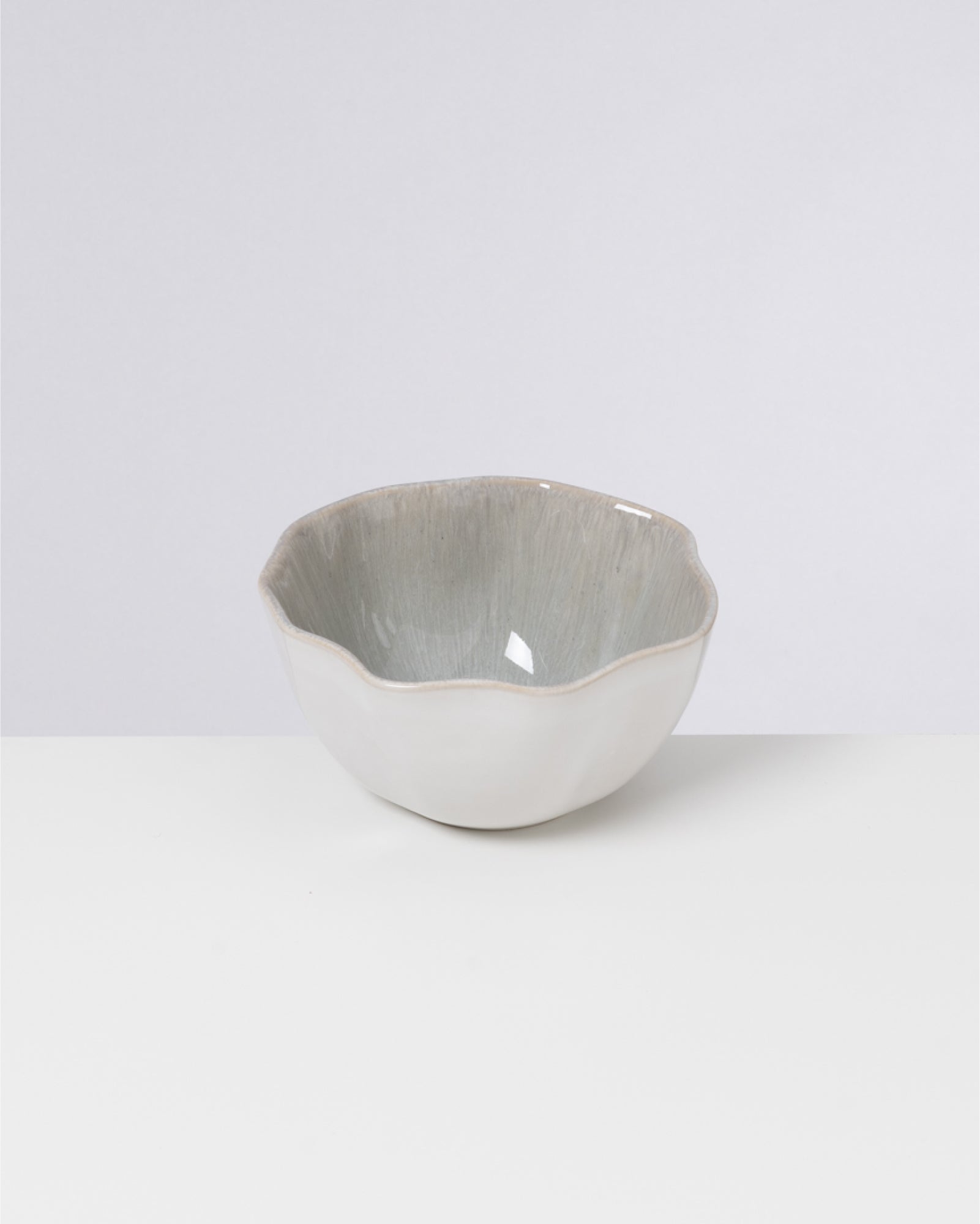 AREIA - CEREAL BOWL SHELL GRAY