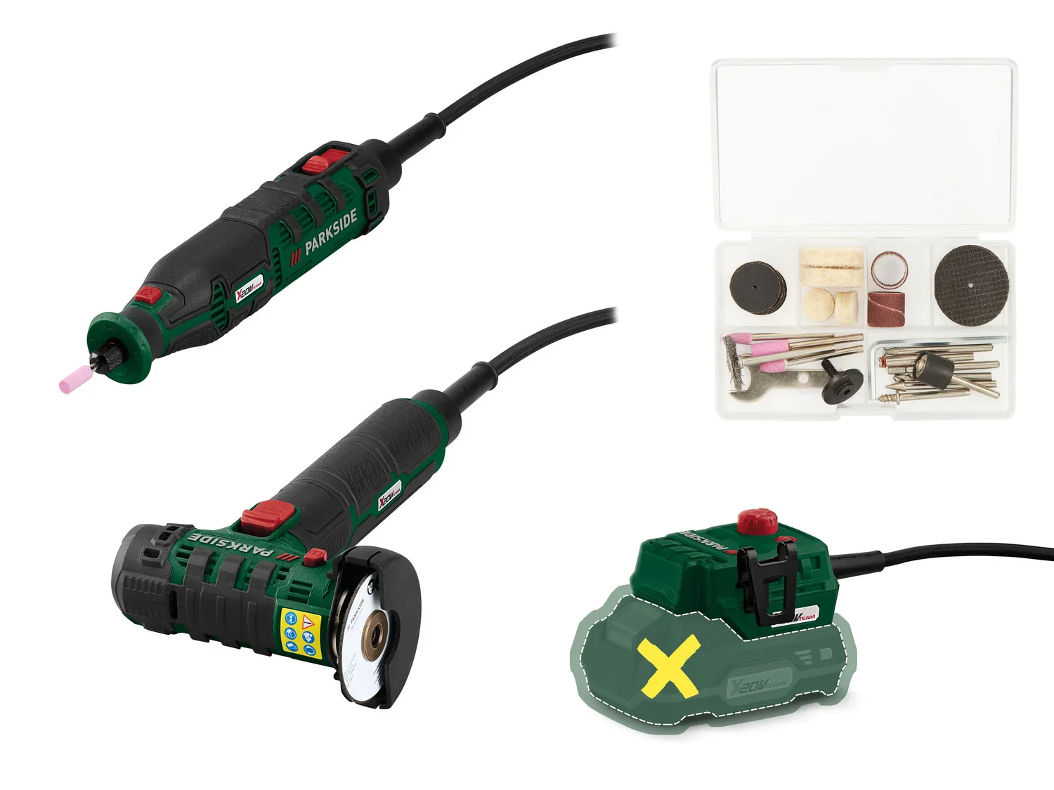 PARKSIDE Set de modlisme sans fil PMBSA 20-Li A1, 20 V